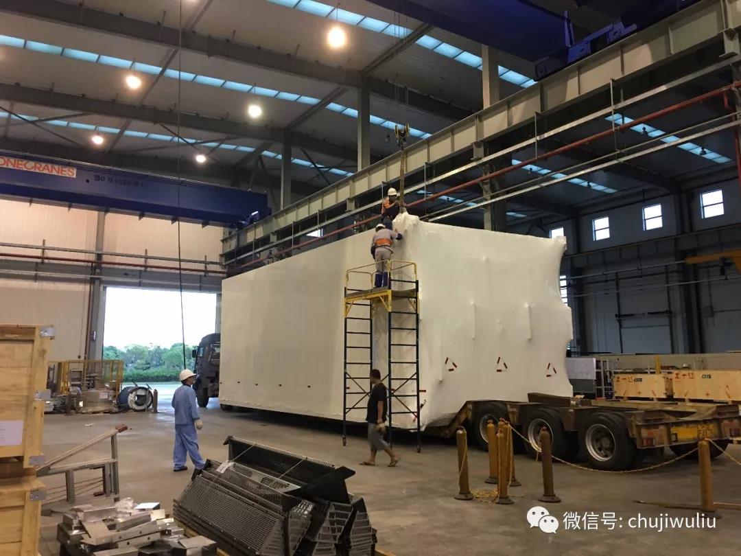 蒸餾塔超寬超高出口運輸